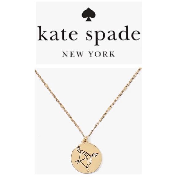 kate spade Jewelry - Kate Spade Zodiac pendant Necklace-Sagittarius
